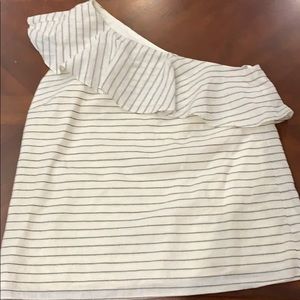 One shoulder tank top